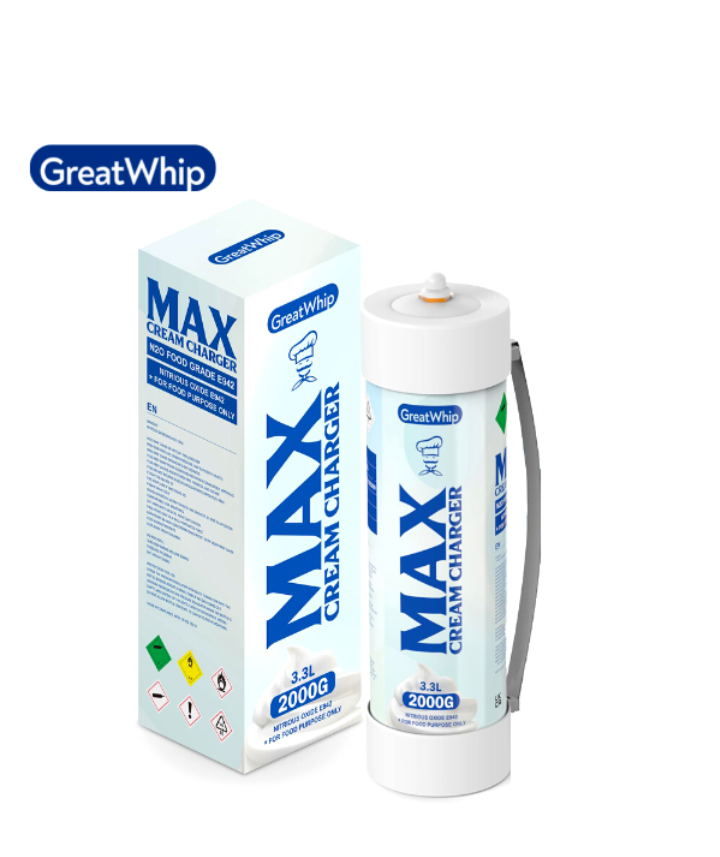 Max cream charger 2 kilo